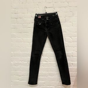 TRUE RELIGION HALLE MID RISE SUPER Sz 25